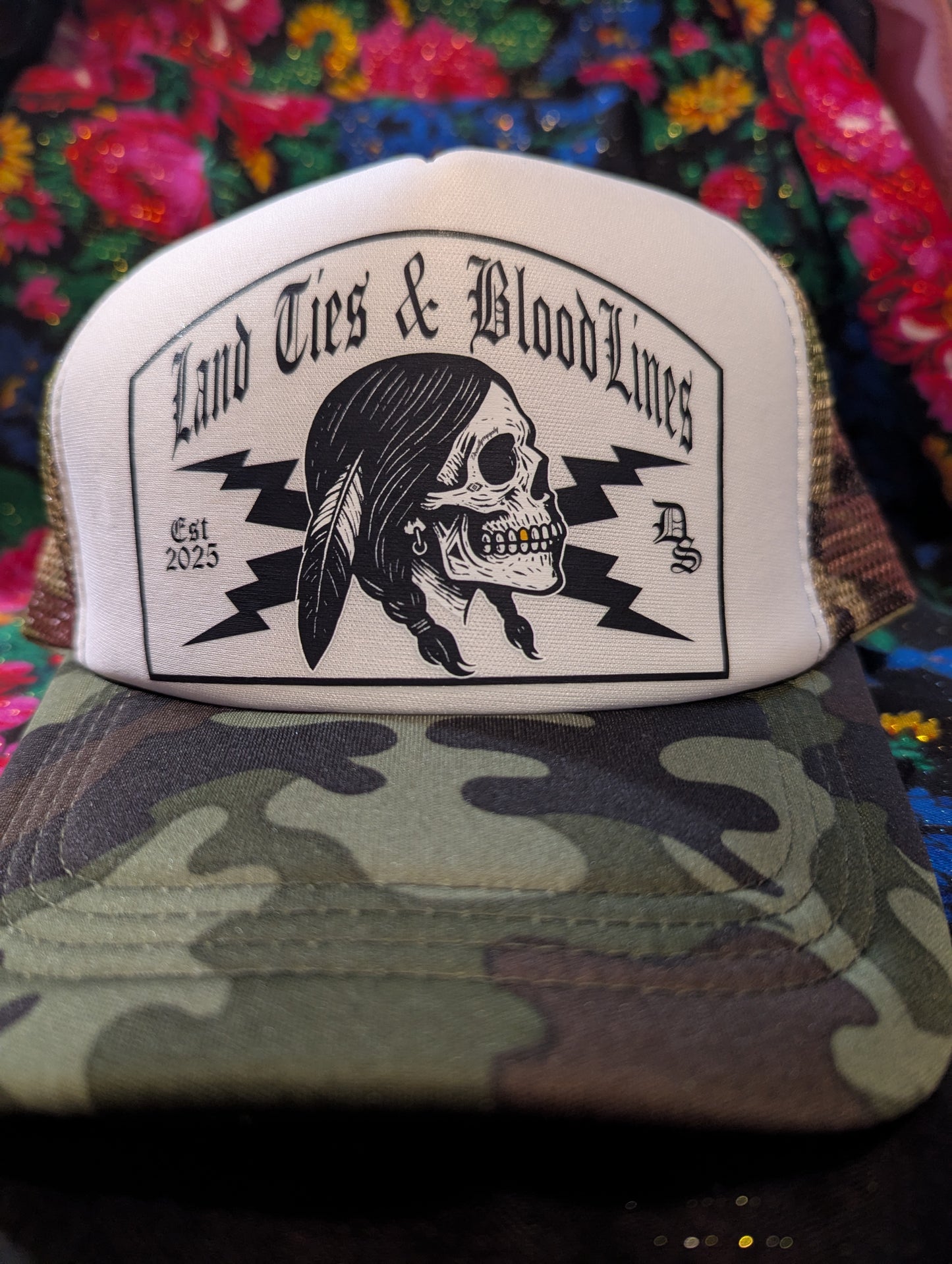LTBL trucker hat Camo