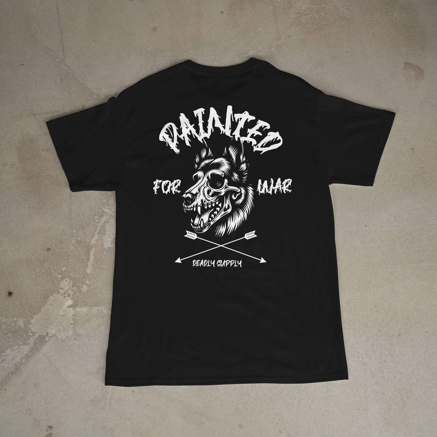 Painted For War (White) T-Shirt